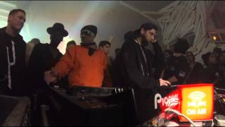 Photo of set Shlohmo + Jeremih.