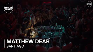 Photo of set Matthew Dear.