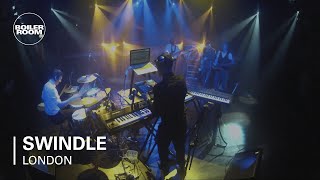 Photo of set Swindle.
