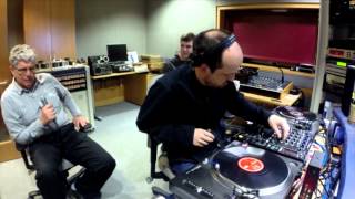 Photo of set Matthew Herbert.