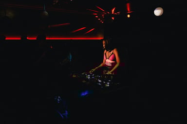 Photo of set DJ Bembona.