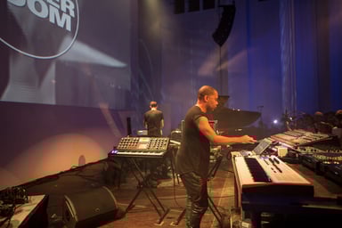Photo of set Carl Craig.