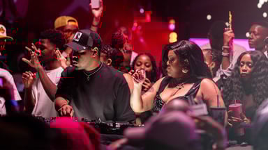 Photo of set DBN Gogo b2b Tyler ICU.