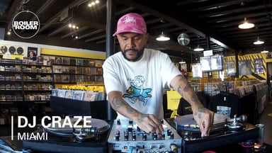 Photo of set DJ Craze.