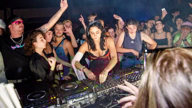 Photo of set DJ Gigola.
