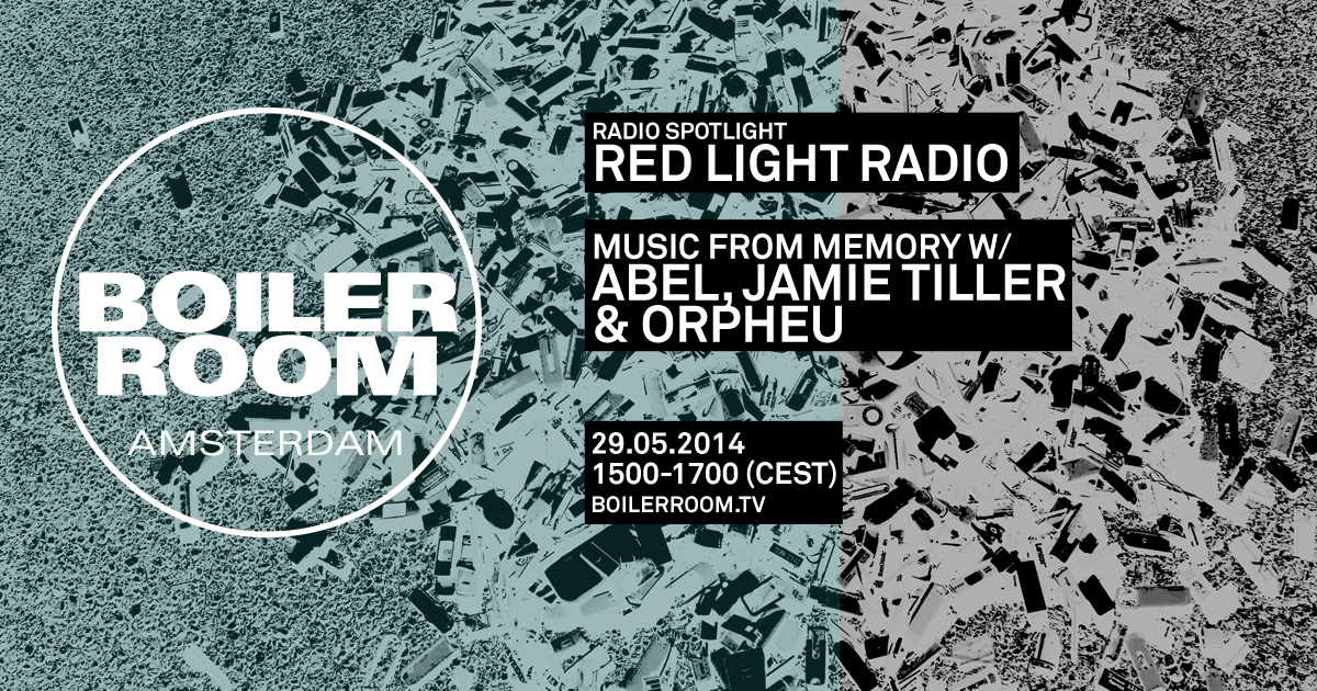 Radio Spotlight: Redlight Radio / Music From Memory flyer