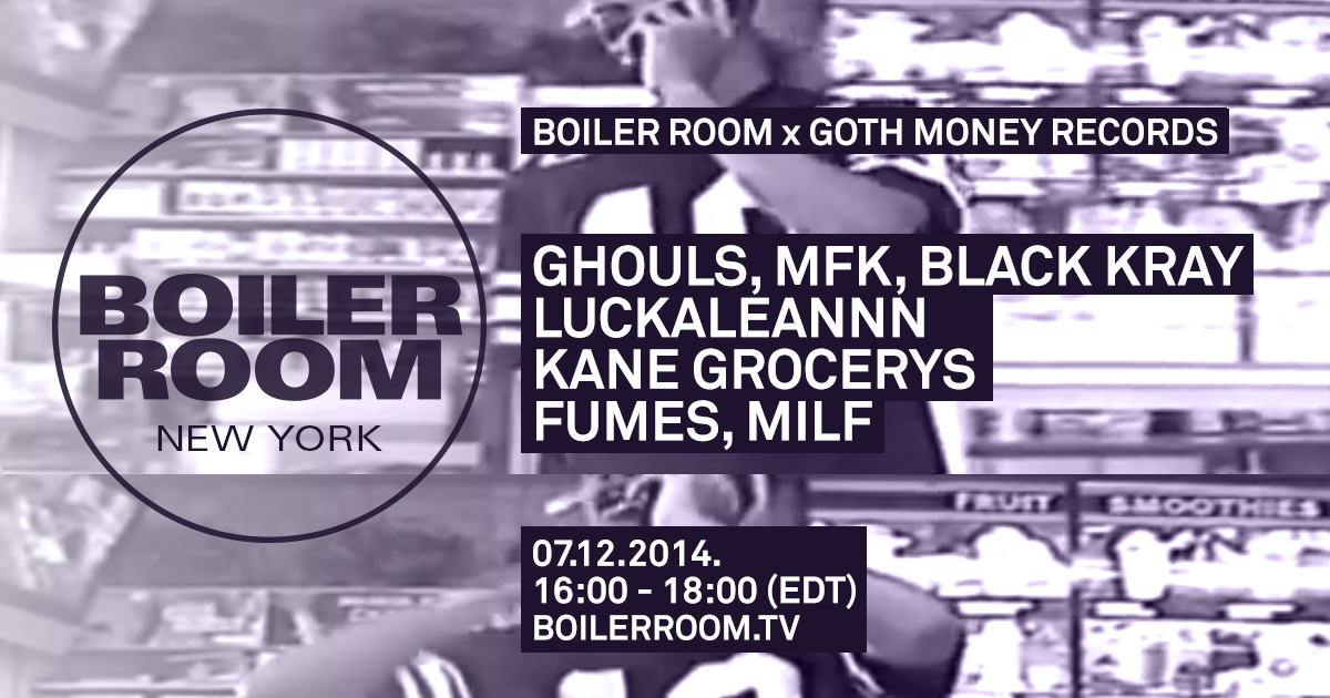 NYC: Goth Money flyer