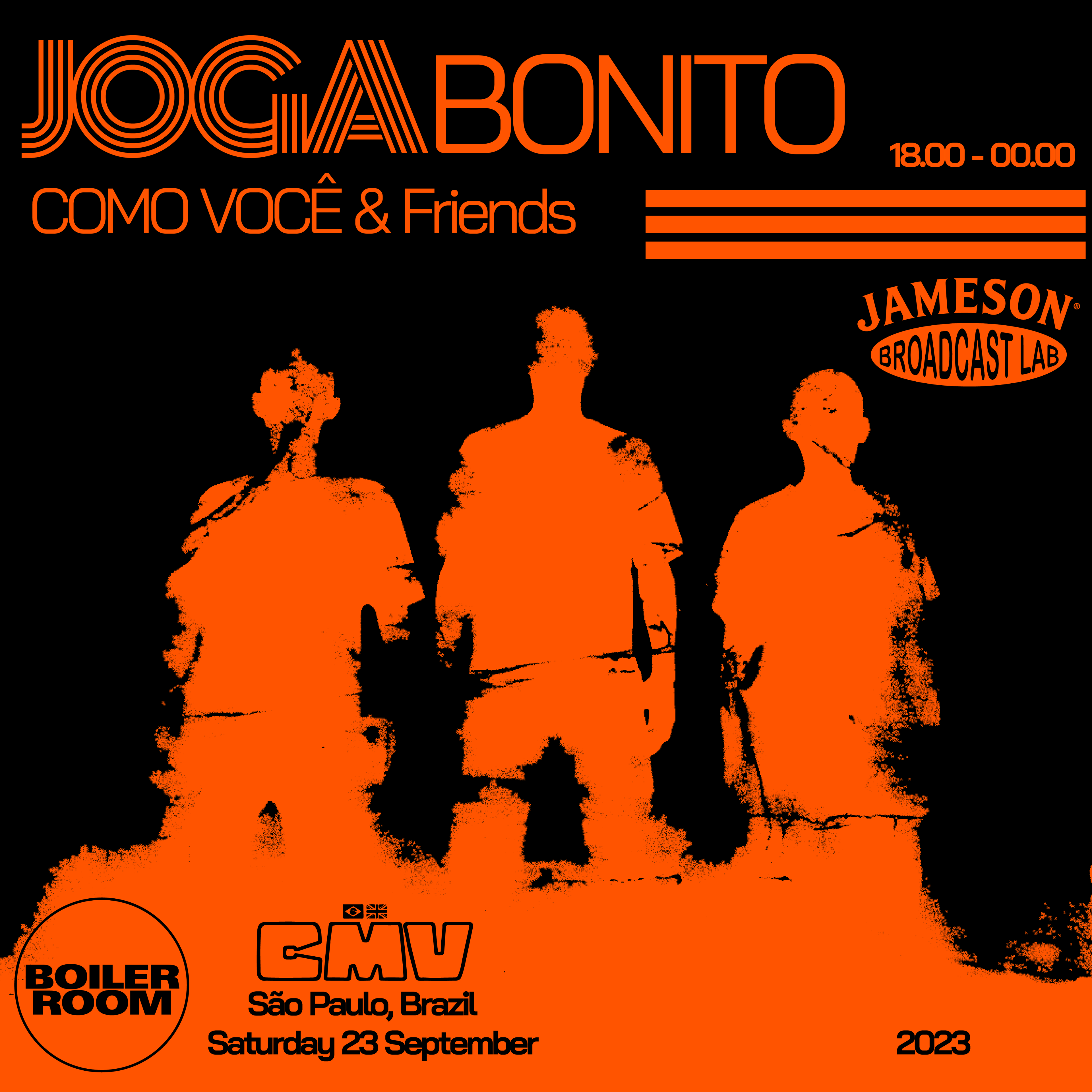 COMO VOCÊ: Joga Bonito flyer