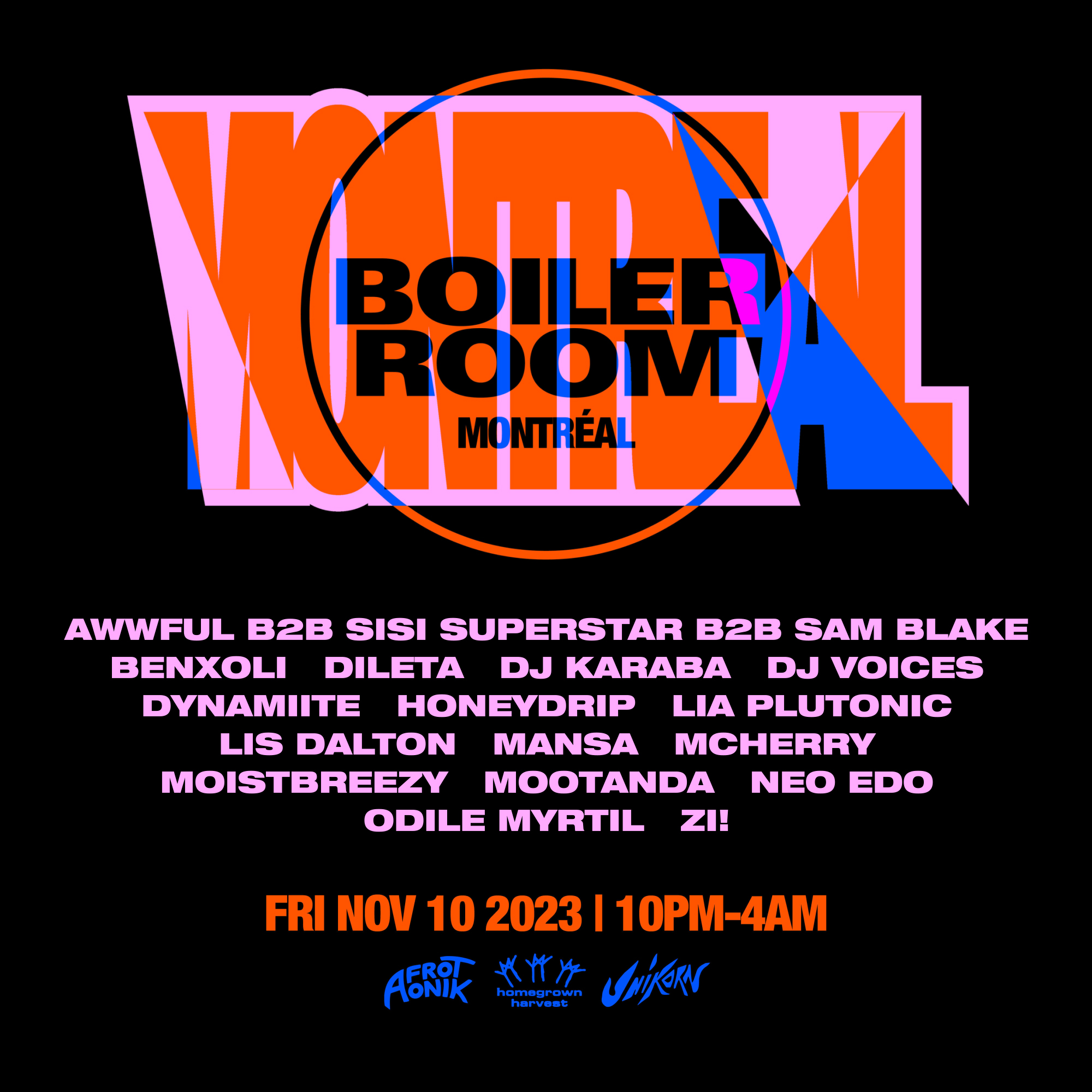 Montréal | Friday flyer