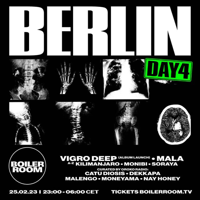 Flyer for event Boiler Room: Berlin | Day 4.