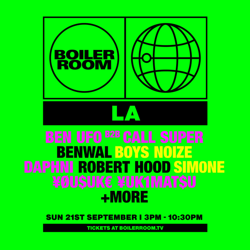 Flyer for event LA | Sunday.