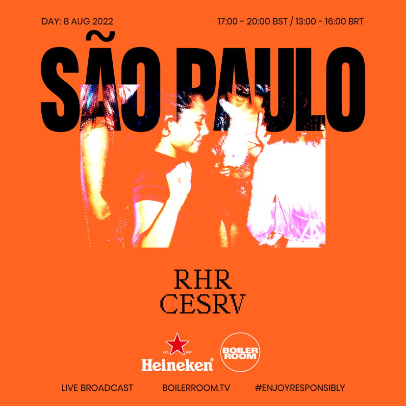 Flyer for event Heineken: São Paulo.