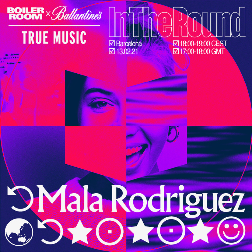 Flyer for event Boiler Room x Ballantine's True Music | In The Round: Barcelona.
