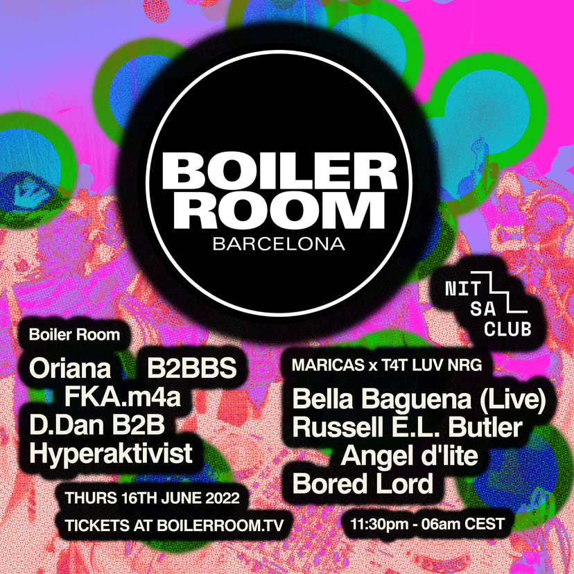 Flyer for event Boiler Room: Barcelona.