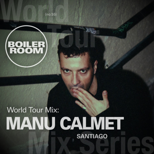 Flyer for event Manu Calmet.