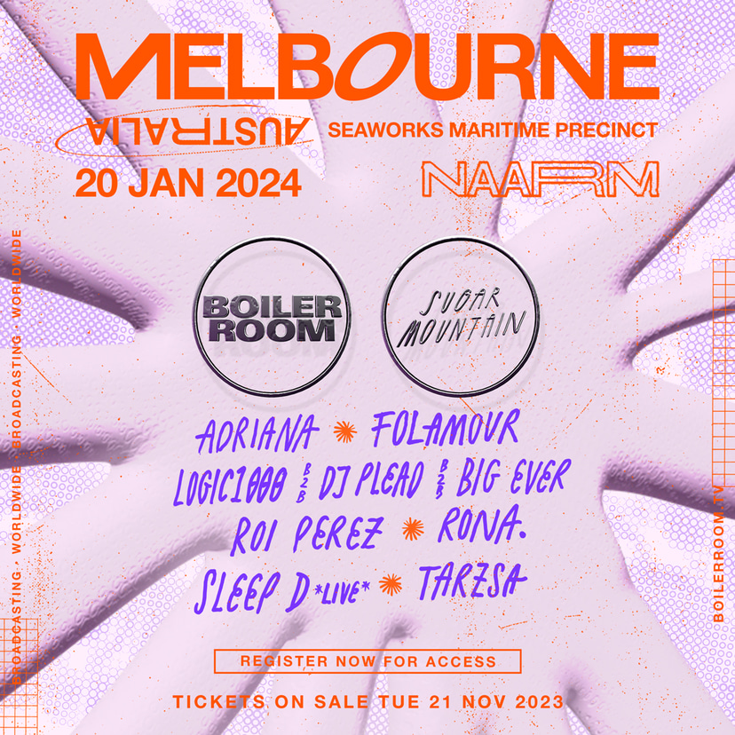 Flyer for event Sugar Mountain 2024.