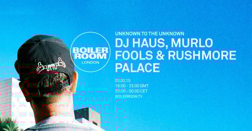 Flyer for event Unknown to the Unknown.