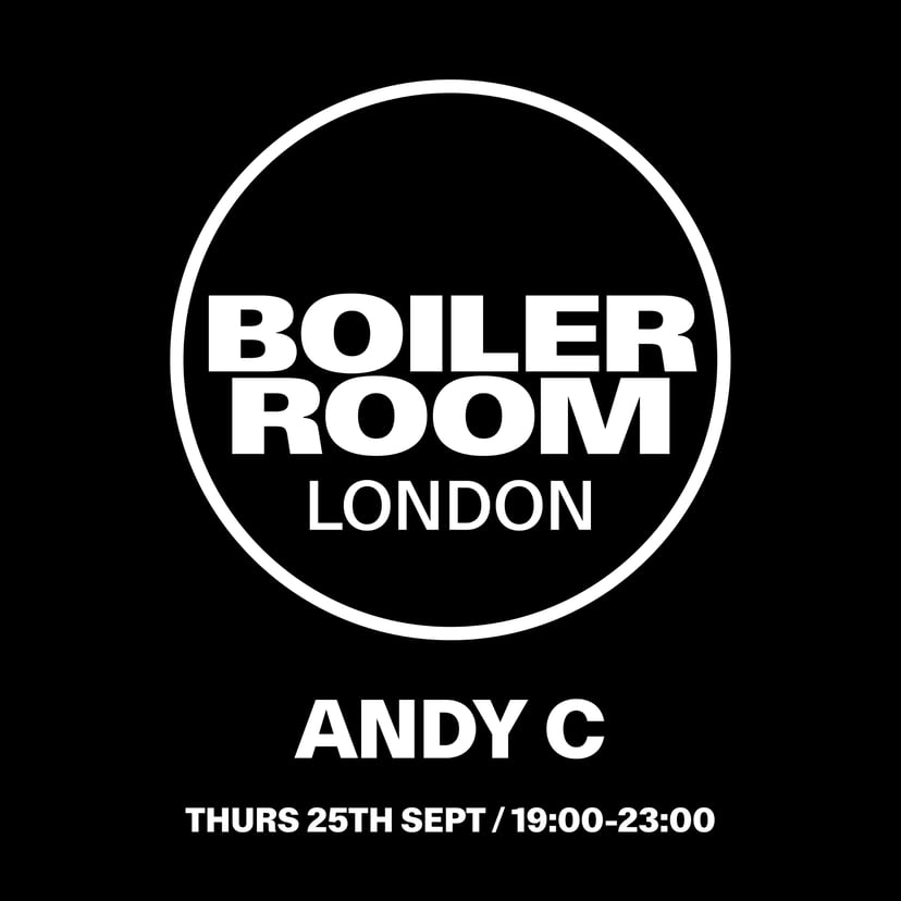 Flyer for event London: Andy C.