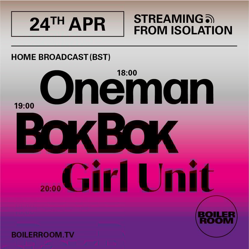 Flyer for event Streaming From Isolation - #20.